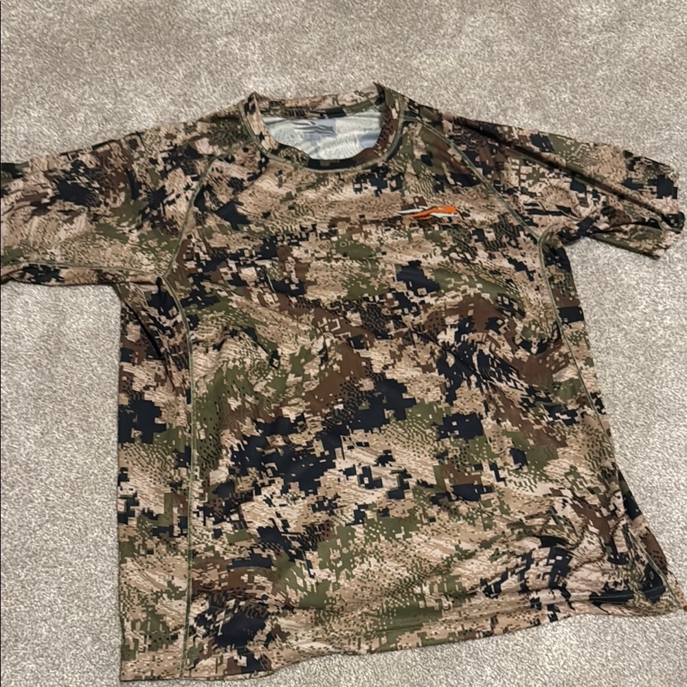 Sitka Camouflage Short Sleeve Shirt